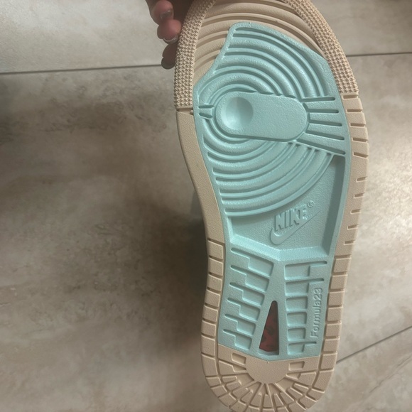 Jordan Women's Sneakers - Cream and Mint “coconut milk/dew” - Picture 4 of 5